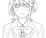 Coloriage Fille Aira Shiratori