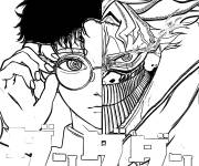 Coloriage Ken Takakura en fusion