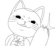 Coloriage et dessins gratuit Le dr&ocirc;le Turbo Granny à imprimer