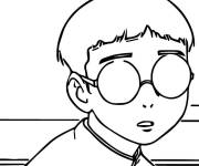 Coloriage Okarun en confusion