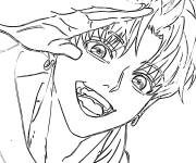 Coloriage Personnage Jiji de Dandadan
