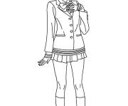 Coloriage Profil Aira Shiratori