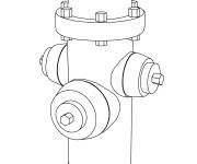 Coloriage Fiche Hydrant