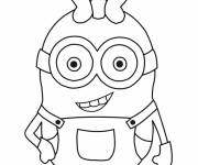 Coloriage et dessins gratuit Minions fille dans Minions et des Monstres à imprimer