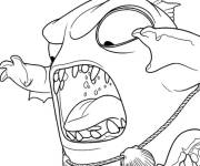 Coloriage Poisson de Minions et des Monstres