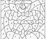 Coloriage et dessins gratuit Coloriage par Numéro à imprimer