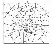 Coloriage et dessins gratuit Colorier Les Numéros pour découvrir à imprimer