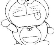 Coloriage Doraemon de manga