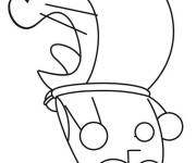 Coloriage Doraemon se sent surpris