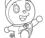Coloriage Dorami kawaii