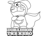 Coloriage Film Doraemon le h&eacute;ros 2009