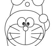 Coloriage Le sportif Doraemon