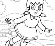 Coloriage Shizuka Minamoto