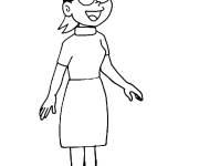 Coloriage et dessins gratuit Tamako Nobi facile à imprimer