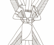 Coloriage Egypte antique pour enfant