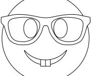 Coloriage Emoji intelligent