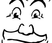 Coloriage Emotion attentif