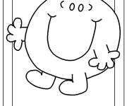 Coloriage &Eacute;motion de joie de bande anim&eacute;