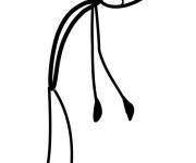 Coloriage Sentiment de la fatigue