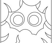 Coloriage Sentiment de se cacher