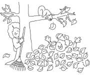 Coloriage Les enfants jouent dans le jardin