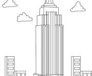 Coloriage et dessins gratuit &Eacute;tat imp&eacute;rial Etat Unis à imprimer