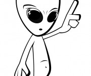 Coloriage Extraterrestre Disney