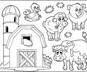 Coloriage Animaux maternelle