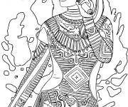 Coloriage La chanteuse Katy Perry pour fille ado