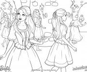 Coloriage Barbie Disney