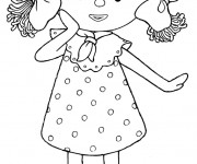 Coloriage Fille 6 ans marrante
