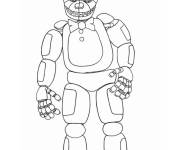 Coloriage Bonnie debout
