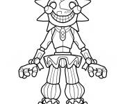 Coloriage Daycare Attendant fnaf