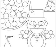 Coloriage et dessins gratuit FNAF facile à imprimer
