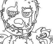 Coloriage Golden Freddy de FNAF
