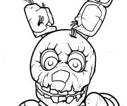 Coloriage Personnage de FNAF &agrave; colorier