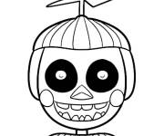 Coloriage Personnage souriant de FNAF
