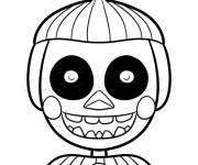 Coloriage Phantom balloon de FNAF