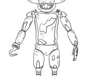 Coloriage Toy Foxy de FNAF