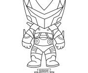 Coloriage Abstrakt Fortnite Facile