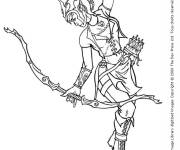 Coloriage Arme de Fortnite artistique