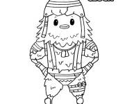 Coloriage Cluck Fortnite 