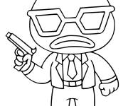 Coloriage Contract Giller Fortnite