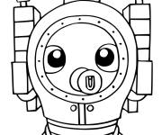 Coloriage Dorsal Destroyer Fortnite 