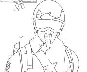 Coloriage Fortnite Alpine Ace