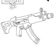 Coloriage Fortnite Armes du jeu Breakflip