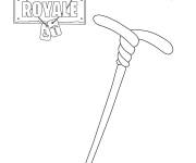 Coloriage Fortnite Balloon Pickaxe 