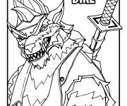 Coloriage Fortnite Dire