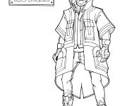 Coloriage Fortnite Drift Skin