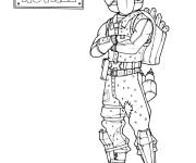 Coloriage Fortnite Frog Skin
